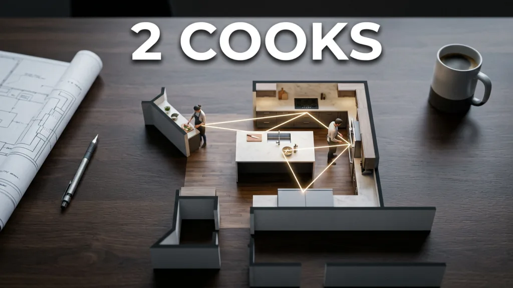 Designing a kitchen for two cooks