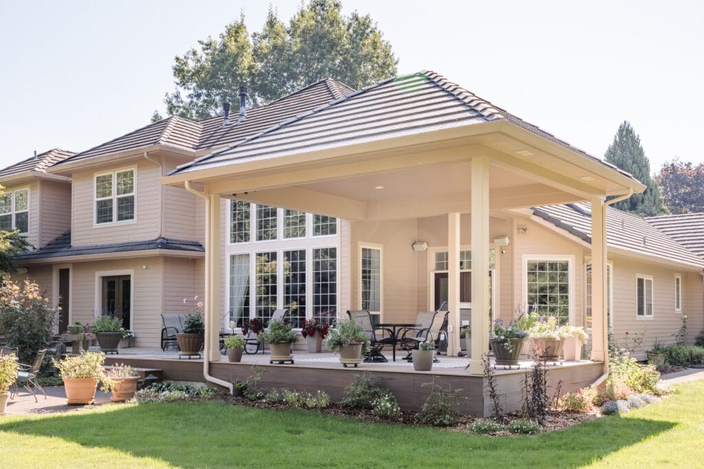 Black Cat Design Build exterior home renovation in Clark County WA.